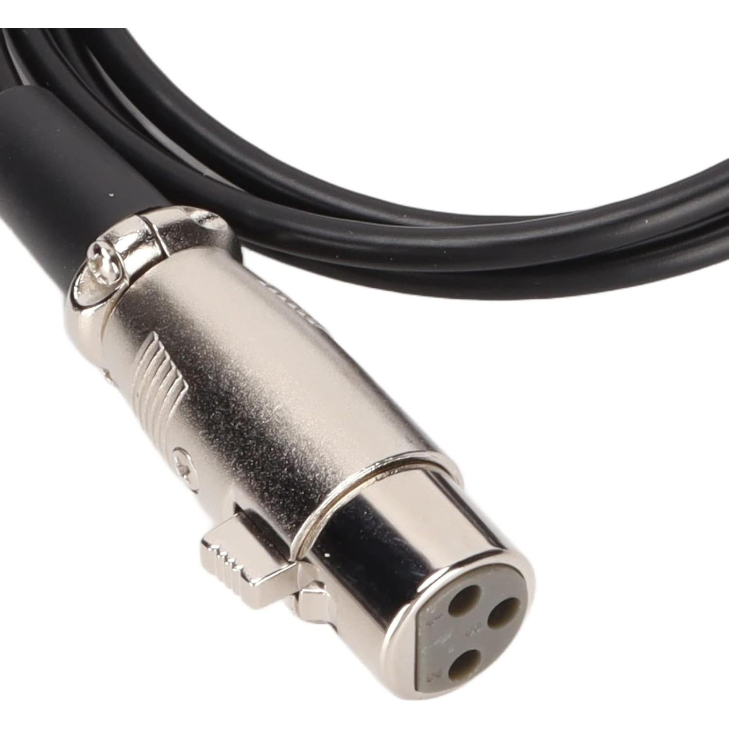 Cable Mini XLR hembra a XLR hembra 100cm Leapiture para auriculares