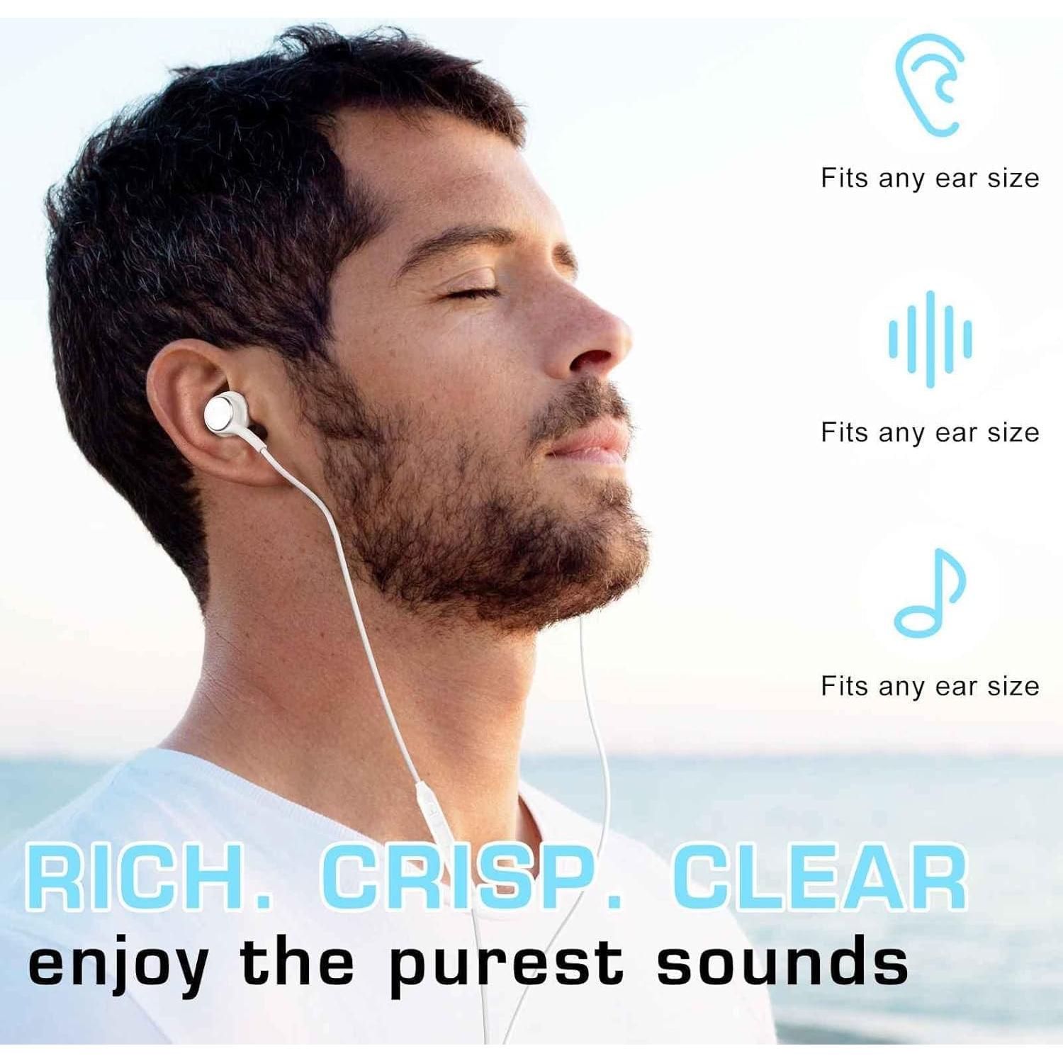 Auriculares Estéreo UrbanX UXAKG 3.5mm con Micrófono y Control