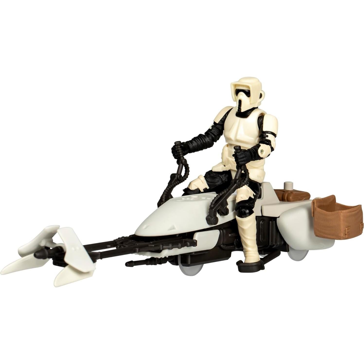 Figura de Acción Scout Trooper y Speeder Bike Hasbro 10 cm