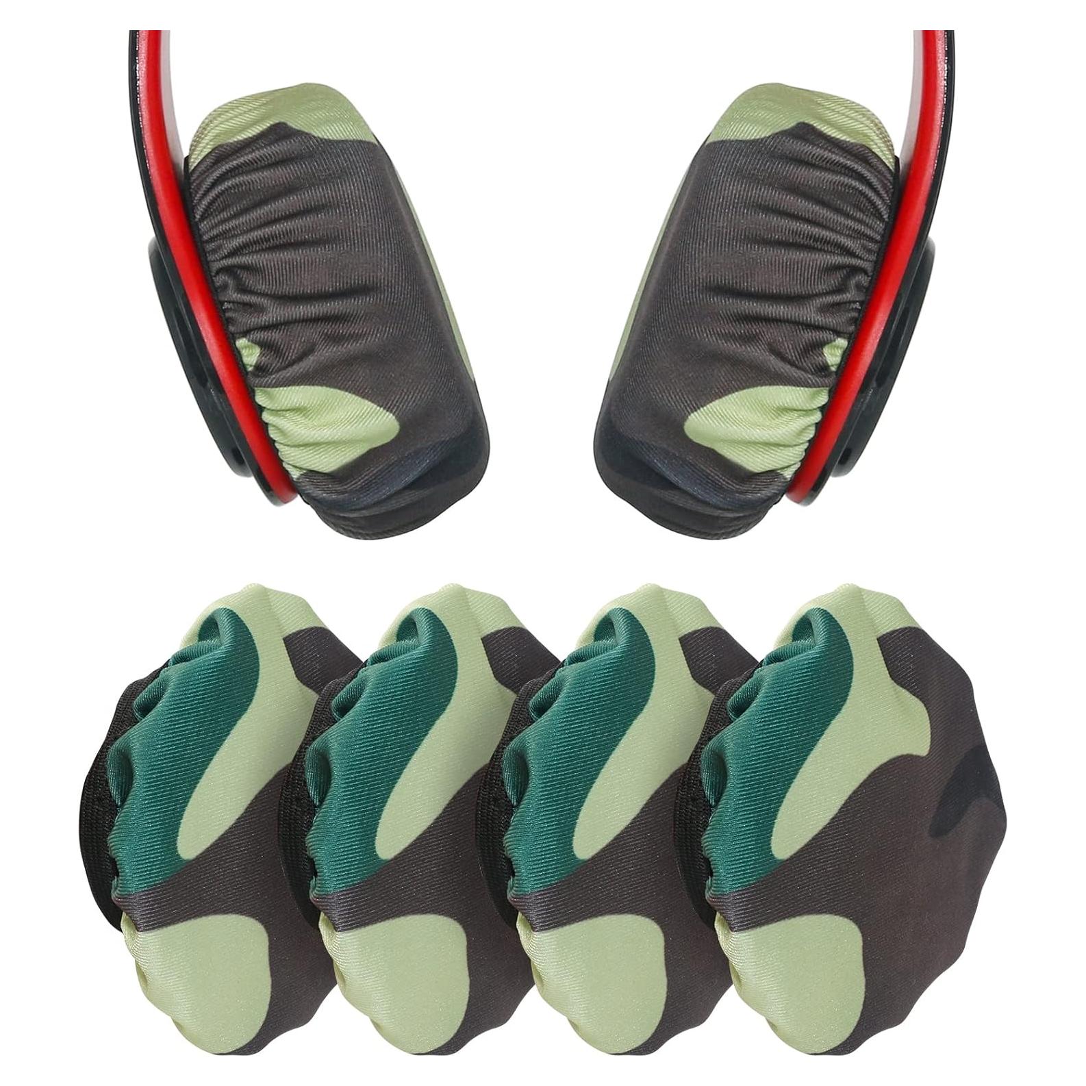 Fundas de Almohadilla Estirables PChero Camuflaje 2 Pares