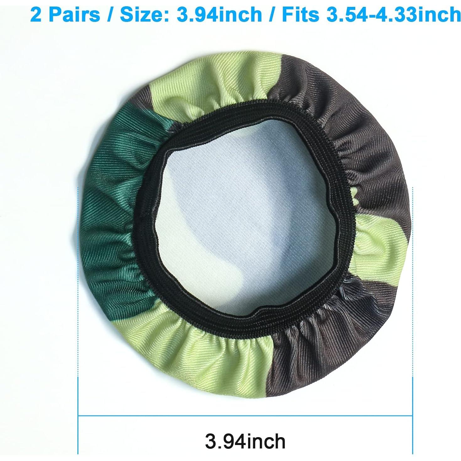 Fundas de Almohadilla Estirables PChero Camuflaje 2 Pares