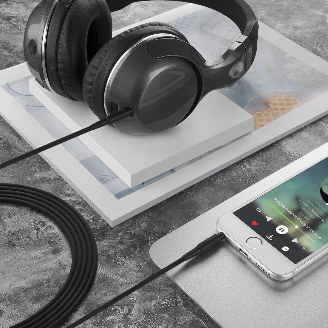 Cable de Audio GEEKRIA 3.5mm Estéreo Reemplazo para Skullcandy