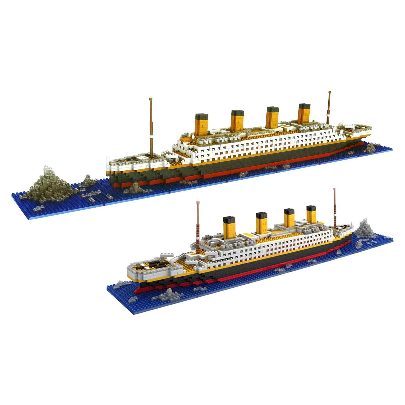 Set de Construcción Titanic dOvOb 1872 Piezas Mini Bloques