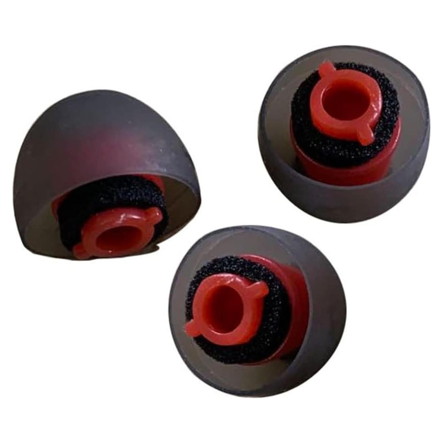 in-Ear Tip Adapter Mount Ear Tips Compatible with Plantronics Voyager 5200 / Voyager Legend/Pro, Reducing Noise Earbuds Ear Tips, 3 Piece S/M/L, Silicone Gray [Silicone]