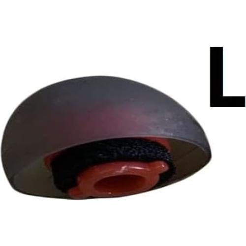 in-Ear Tip Adapter Mount Ear Tips Compatible with Plantronics Voyager 5200 / Voyager Legend/Pro, Reducing Noise Earbuds Ear Tips, 3 Piece S/M/L, Silicone Gray [Silicone]