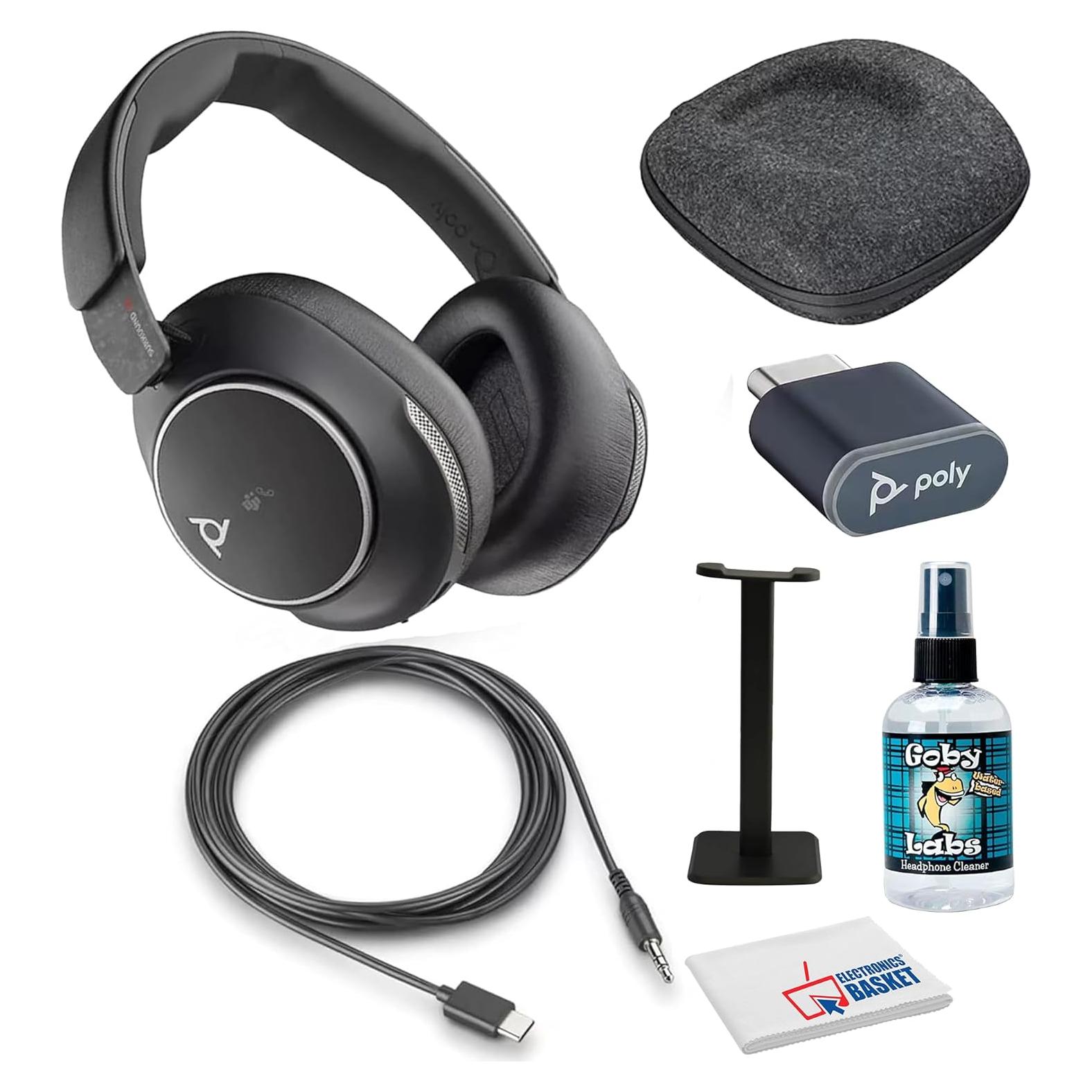 Auricular Inalámbrico Poly Voyager Surround 80 UC con Cancelación de Ruido