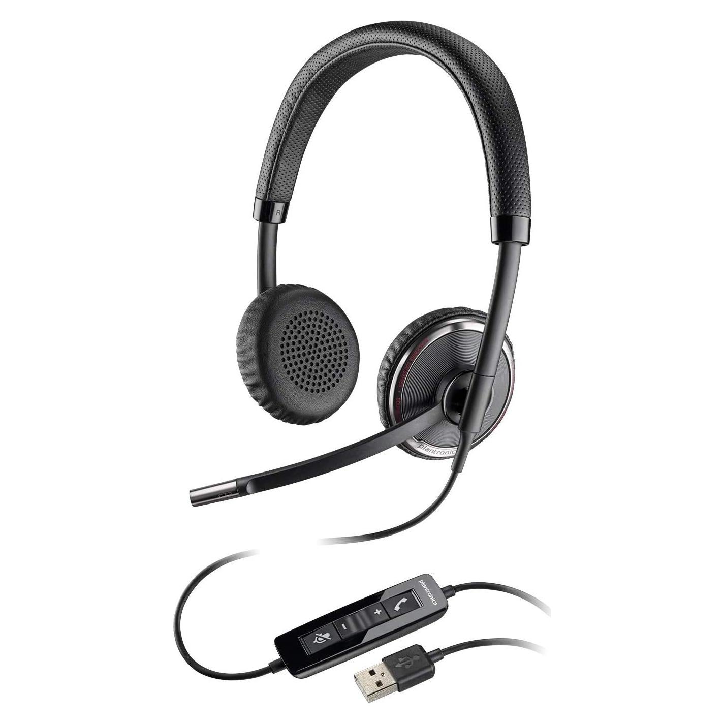 Auricular USB Plantronics Blackwire C520 Estéreo Hi-Fi