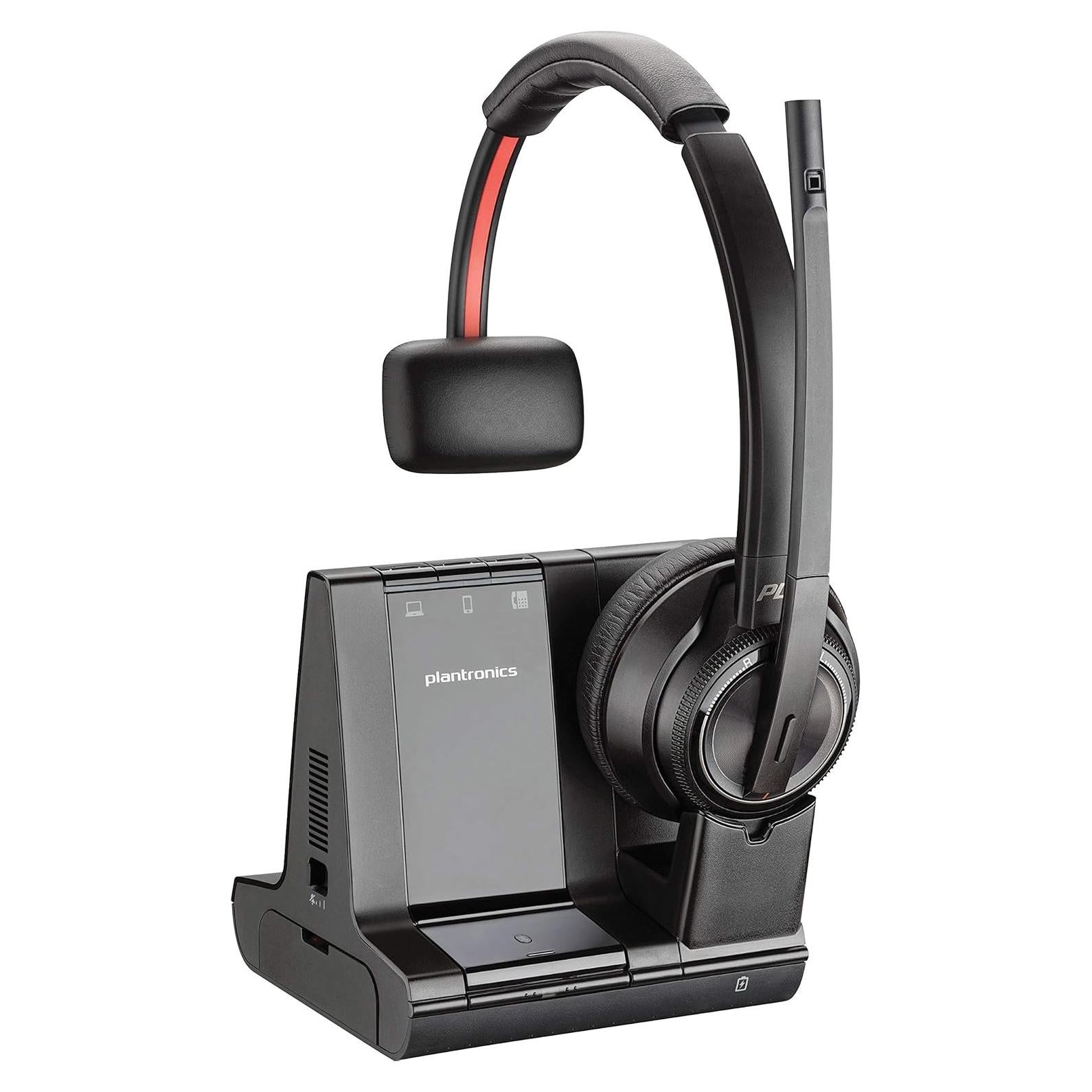 Auriculares Inalámbricos DECT Plantronics Savi 8200 Negro