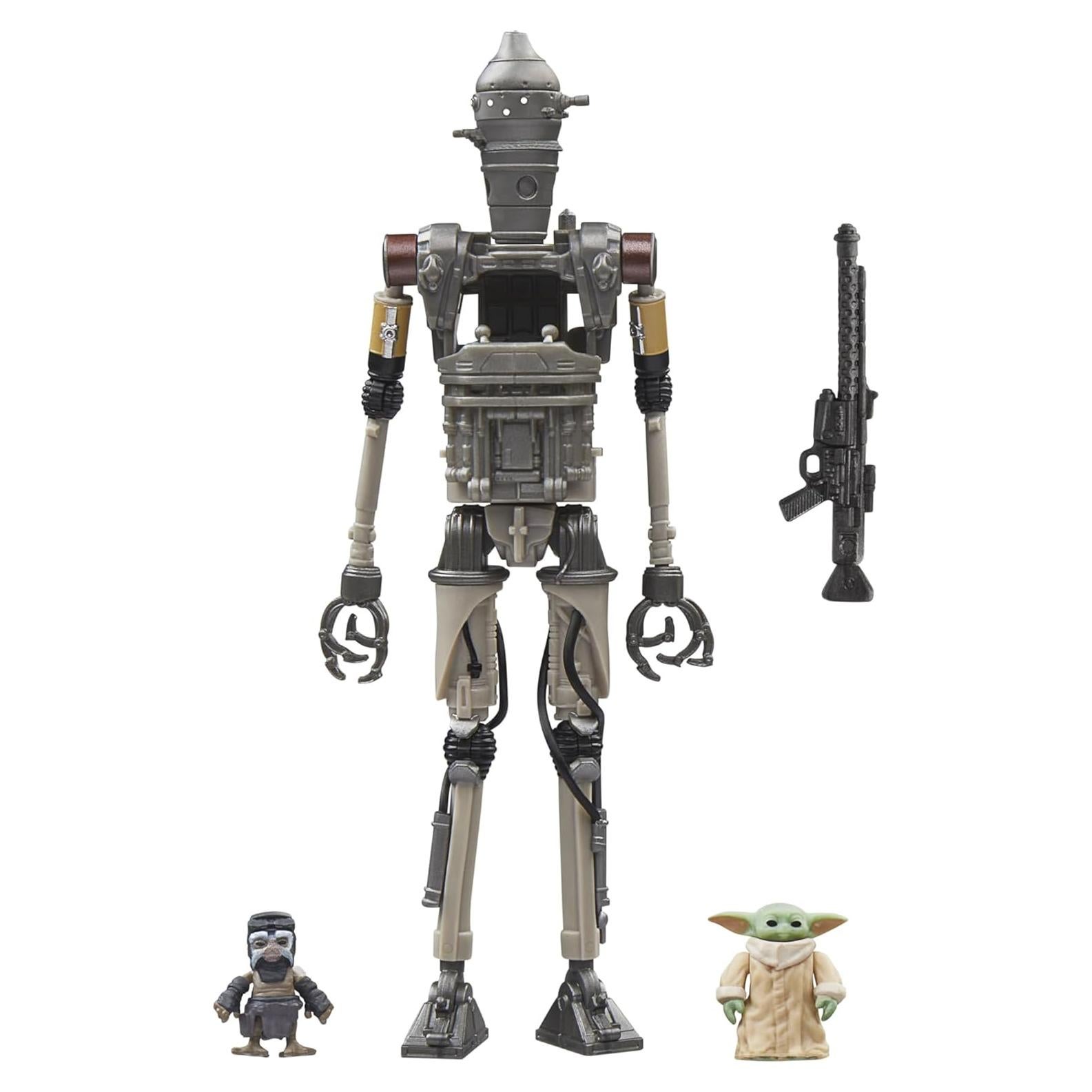 Figuras de Acción Star Wars Vintage IG-12 Grogu Anzellan 3-Pack