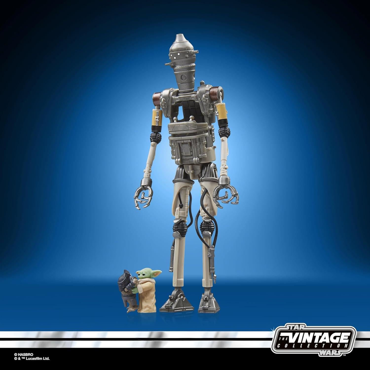 Figuras de Acción Star Wars Vintage IG-12 Grogu Anzellan 3-Pack