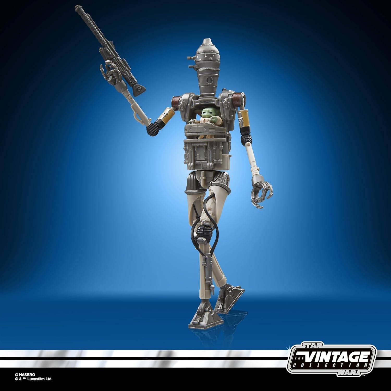 Figuras de Acción Star Wars Vintage IG-12 Grogu Anzellan 3-Pack