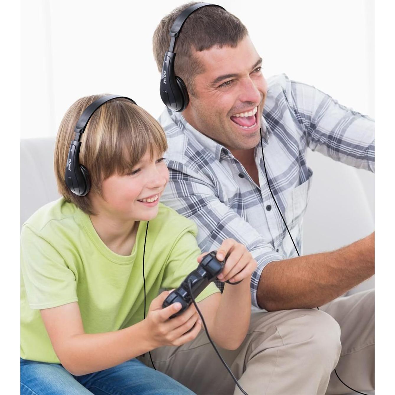 Auriculares KLOJIM HSC-1 con micrófono 3.5mm - Negro