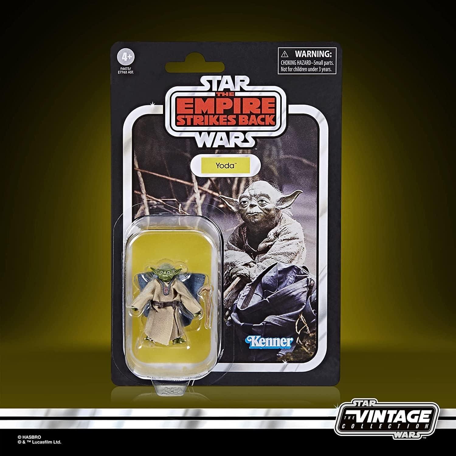 Figura de Acción Yoda Vintage 9.53 cm Hasbro Star Wars