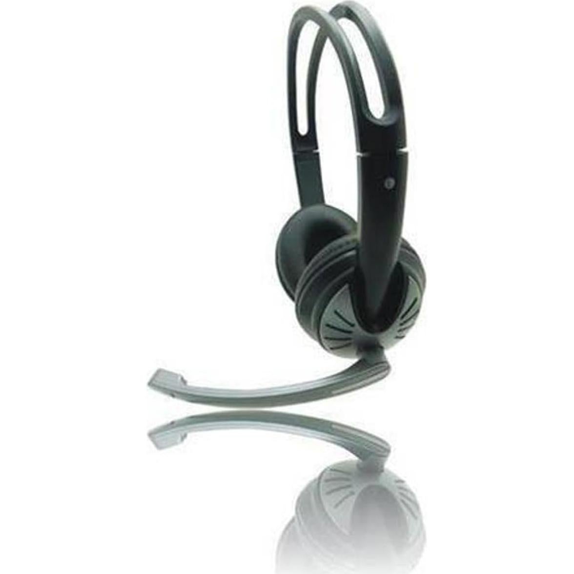 Auricular USB Doble iMicro IMME282 con Micrófono y Cancelación de Ruido