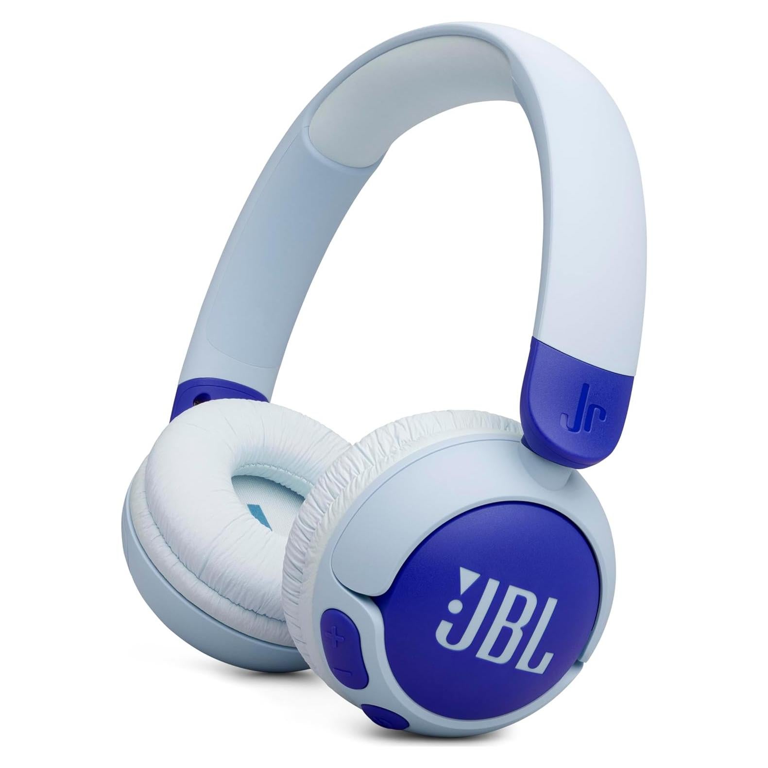 Auriculares Inalámbricos JBL Junior 320BT para Niños Azul - Sonido Seguro <85dB
