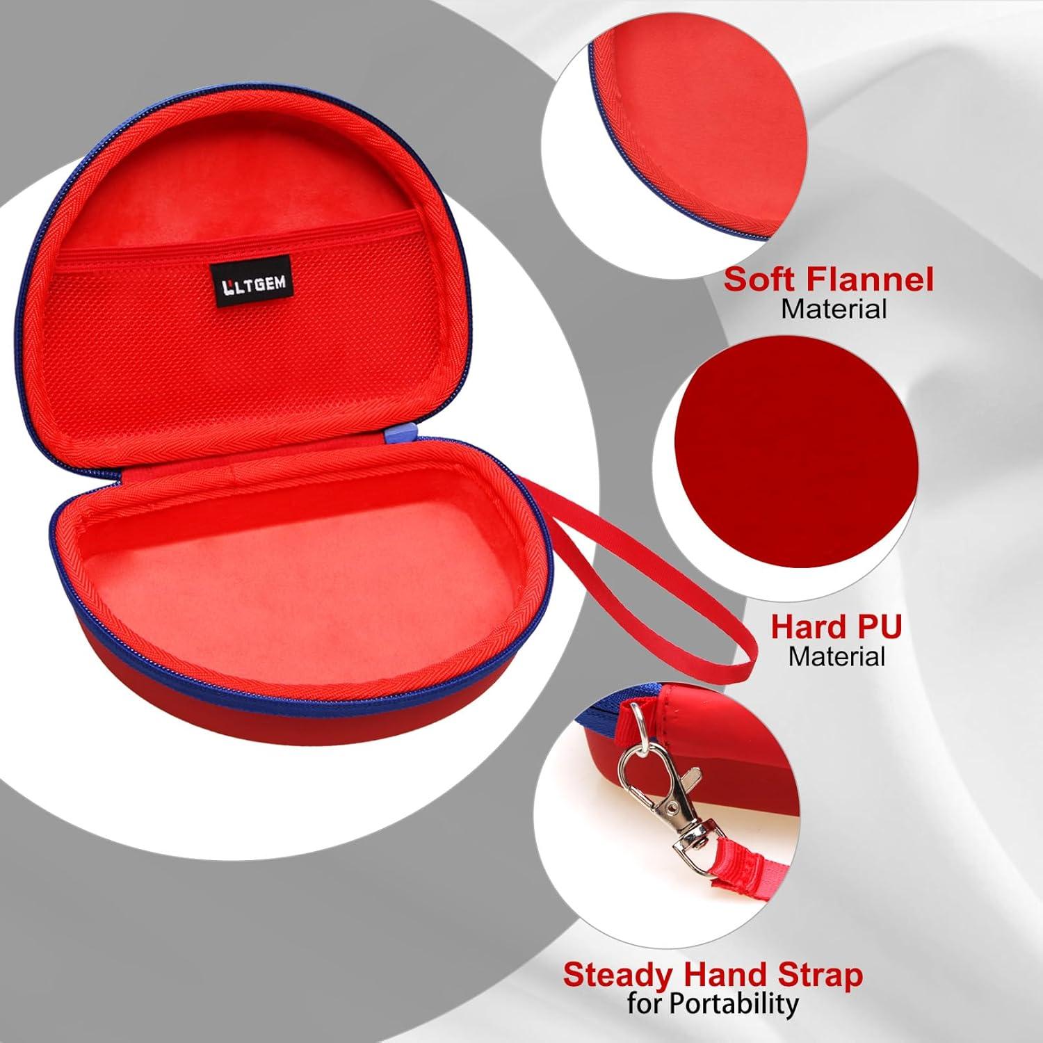 Funda Protectora LTGEM para Auriculares JBL JR 460NC Rojo