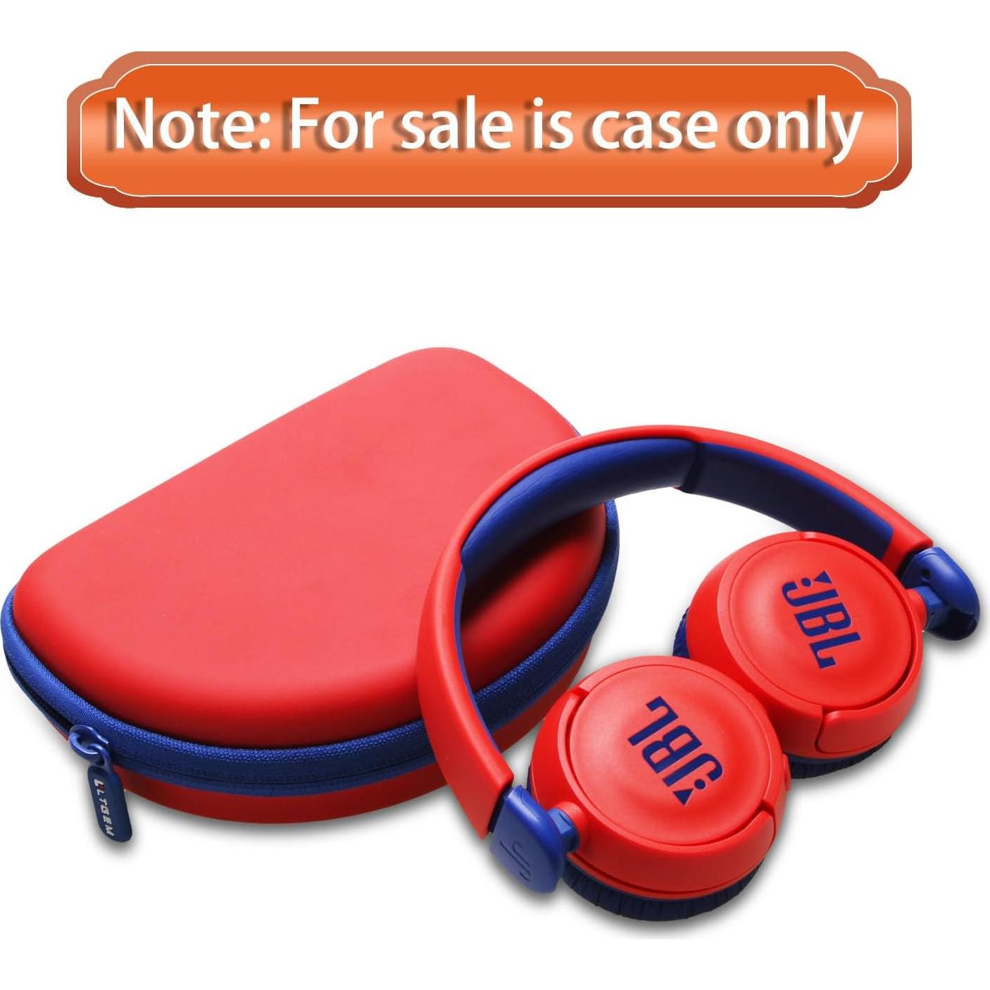 Funda Protectora LTGEM para Auriculares JBL JR 460NC Rojo