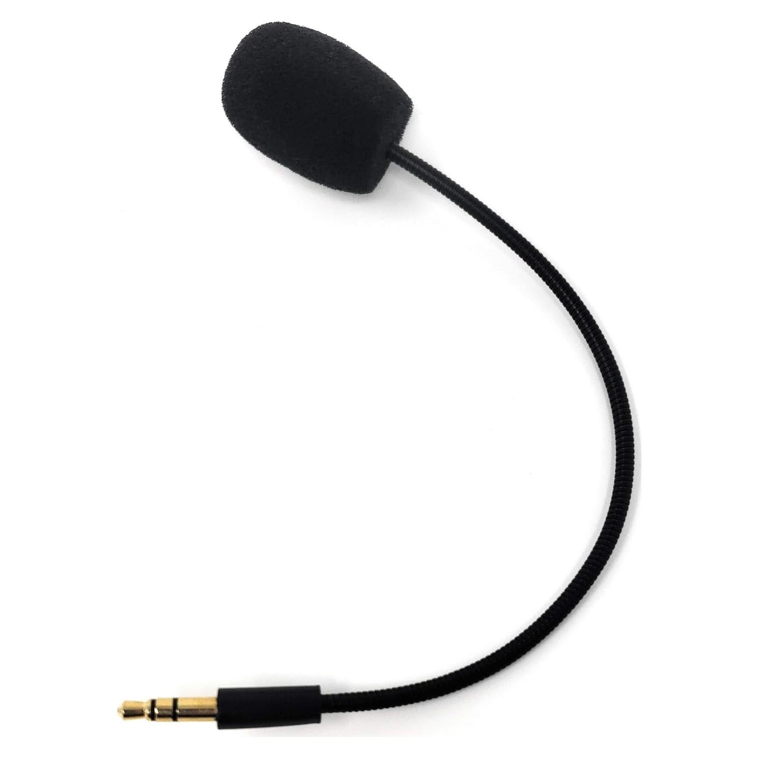 Replacement 3.5mm Game Microphone Boom Mic for PDP Afterglow AG 6 Wired Gaming Headset and Turtle Beach Ear Force Headphones