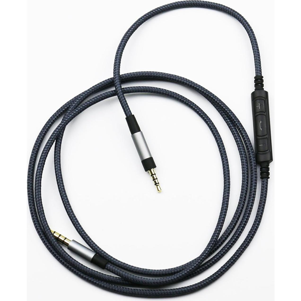 Cable de audio 3.5mm a 2.5mm ABLET 1.3m para Sennheiser