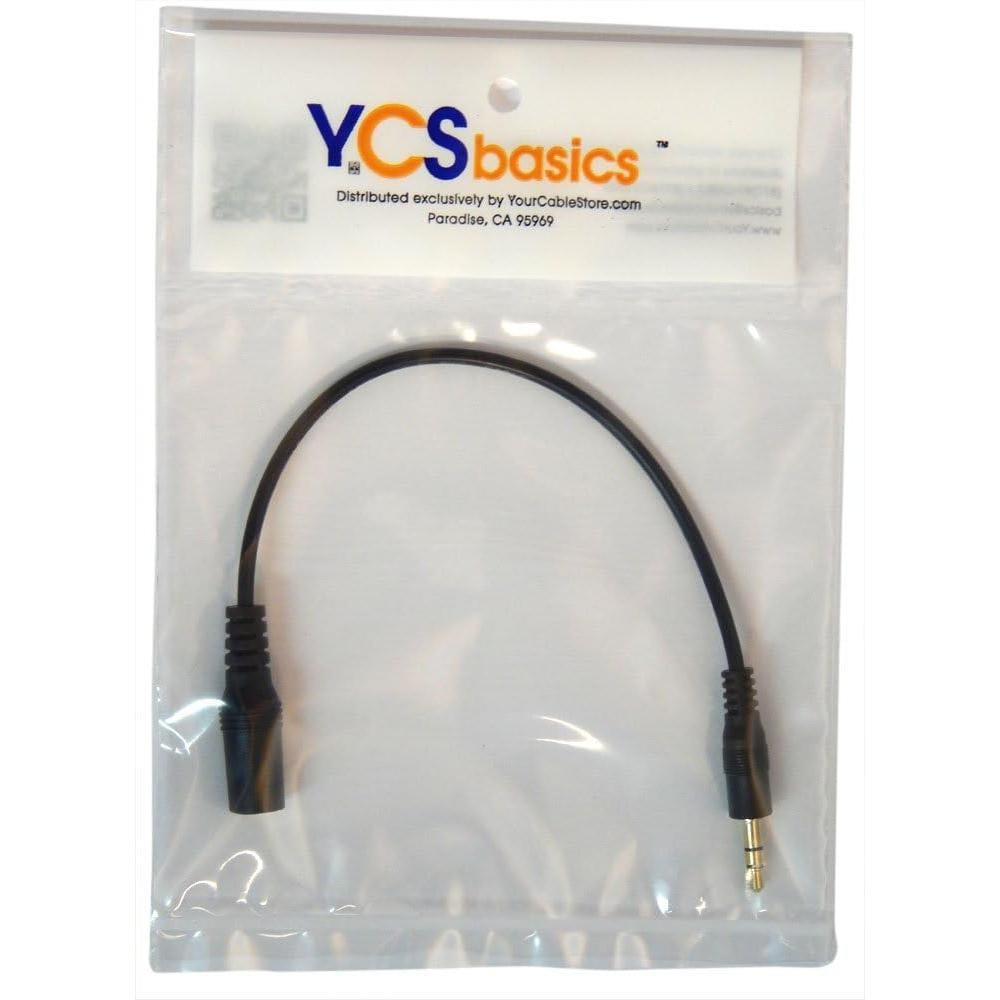 Adaptador TRRS a TRS 3.5mm YCS Basics - 22.86 cm