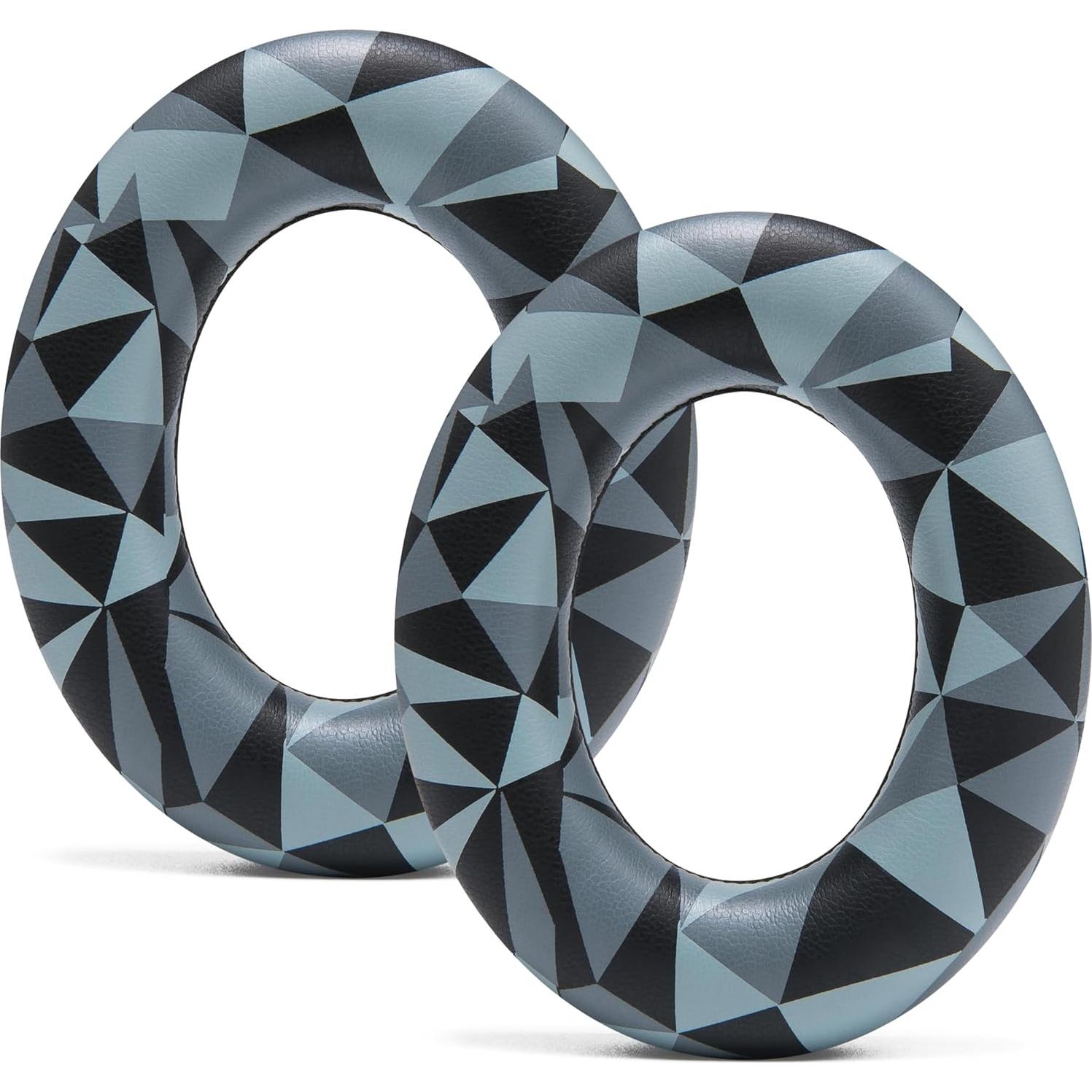 WC PadZ Momentum 4 - Upgraded Replacement Earpads for Sennheiser Momentum 4 by Wicked Cushions | Enhanced Comfort & Sound Isolation | Geo Grey