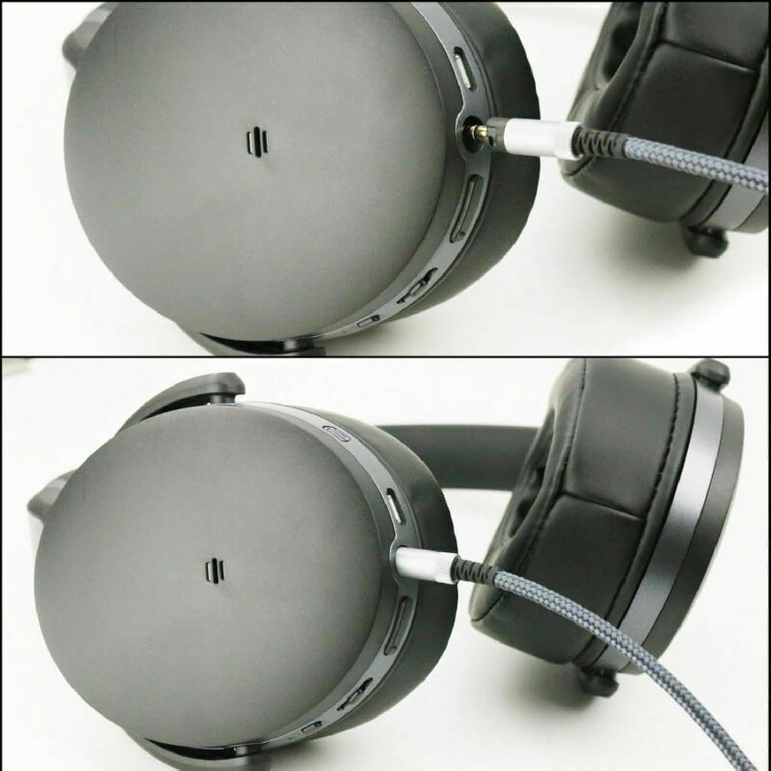 Cable de Auriculares ZEZEFUFU 1.5m con Control y Mic para Sennheiser