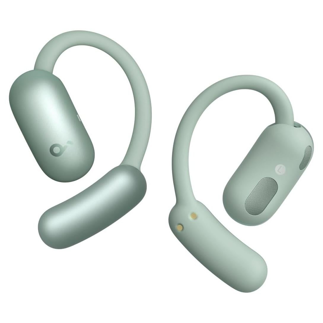 Soundcore AeroFit 2 by Anker, Open-Ear Headphones, 4 Adjustable Positions for Every Ear Size, 2X Richer Bass, Hi-Res,42H Playtime,IP55,AI Clear Calls,Translation Earbuds Real Time(Renewed)