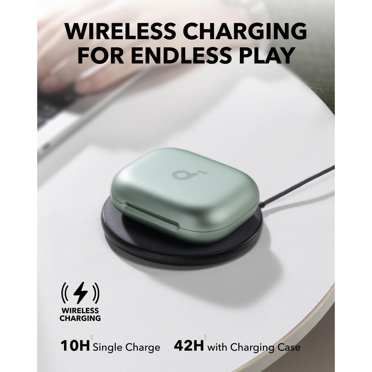 Soundcore AeroFit 2 by Anker, Open-Ear Headphones, 4 Adjustable Positions for Every Ear Size, 2X Richer Bass, Hi-Res,42H Playtime,IP55,AI Clear Calls,Translation Earbuds Real Time(Renewed)