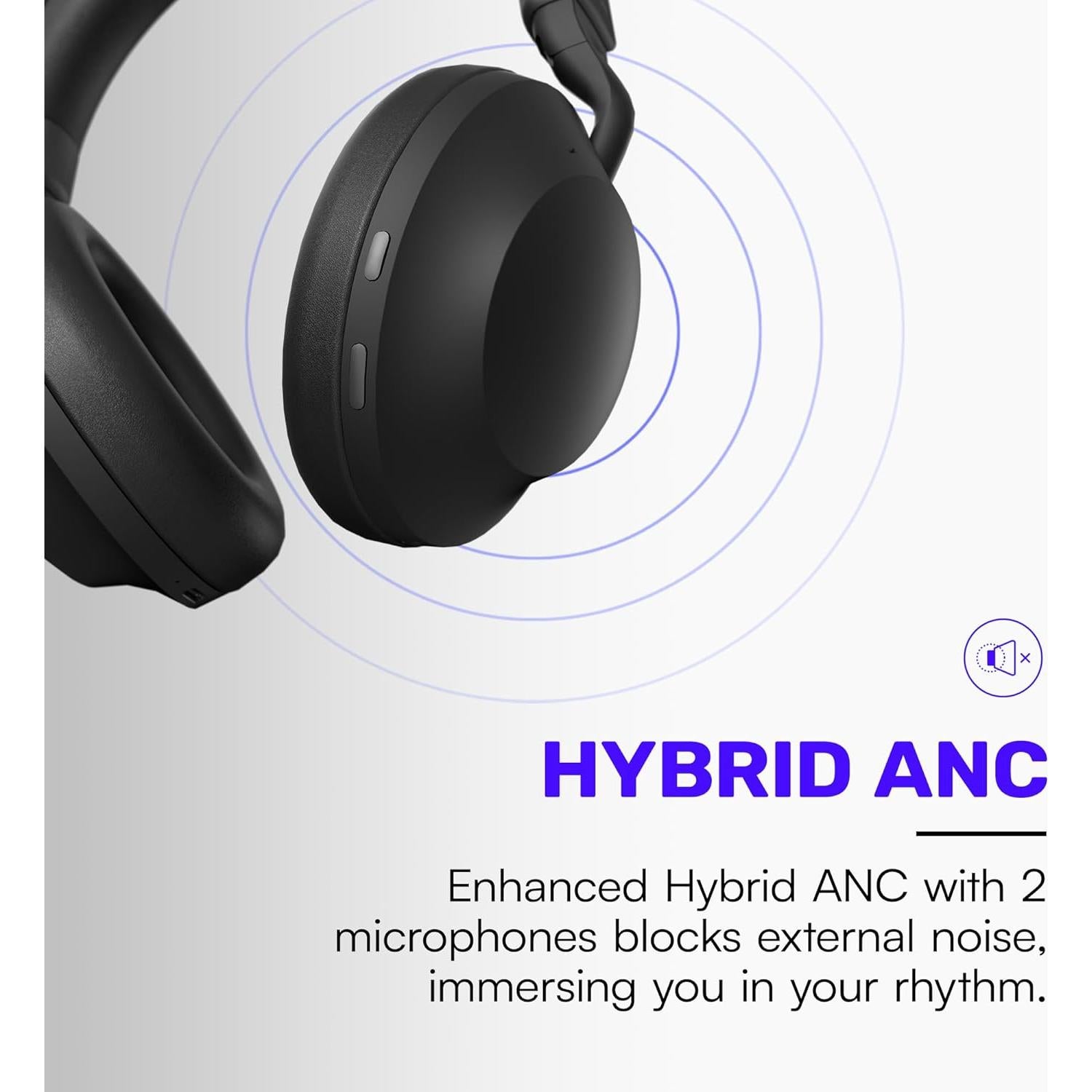 Auriculares Raycon Everyday Pro - 60 Horas Batería, ANC, 6 Micrófonos