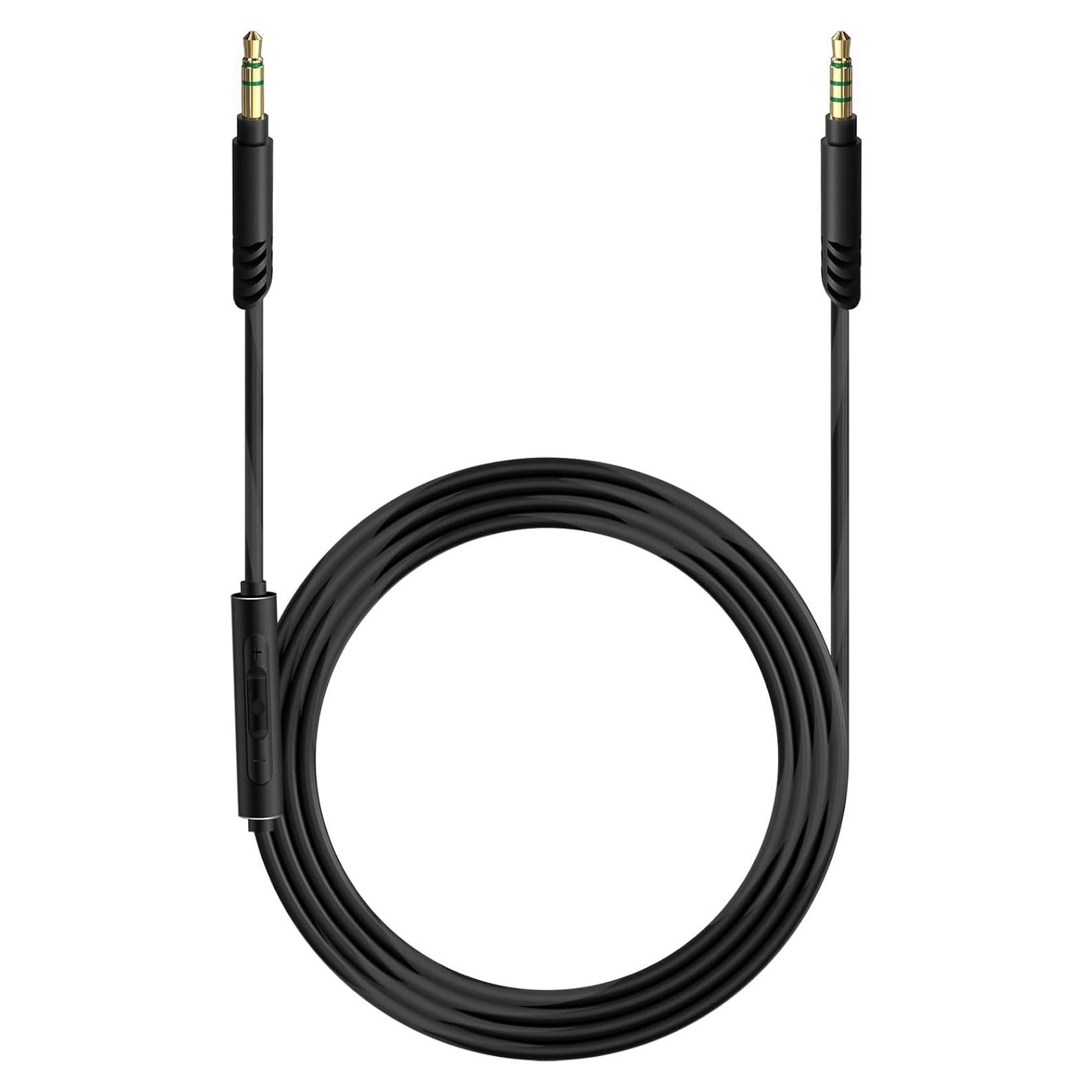 Cable de Audio Linkidea con Micrófono 1.5m para Auriculares