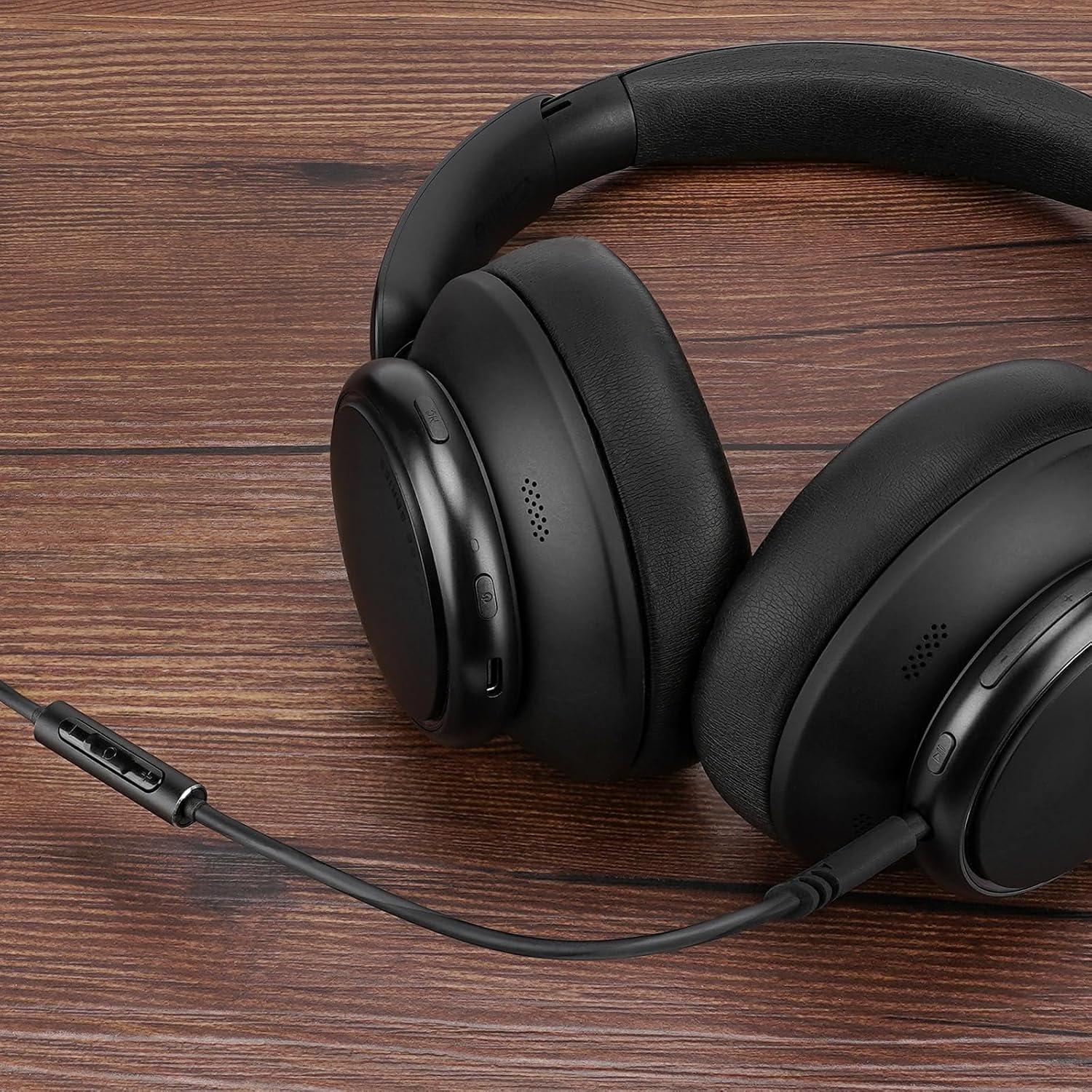 Cable de Audio Linkidea con Micrófono 1.5m para Auriculares