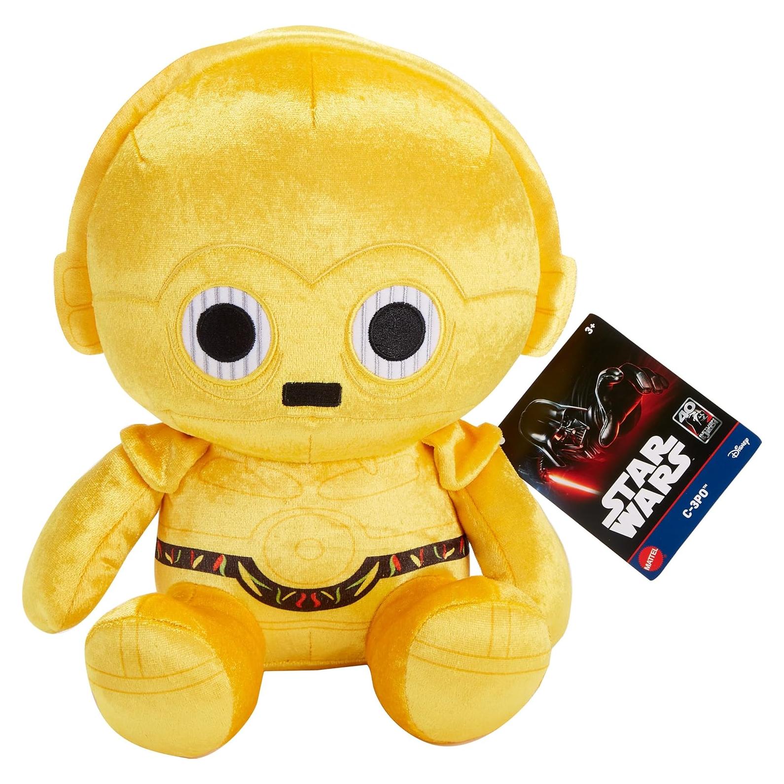 Peluches Star Wars Mattel C3-PO 40 Aniversario 17,78 cm