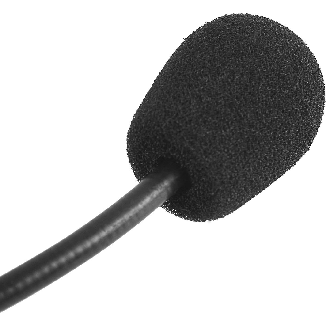 B350-XT Foam Mic Covers Compatible with VXI Blueparrott B250XT B350XT B450XT B550-XT C400-XT S450-XT Headset Universal Foam Microphone Windscreens (5 Pair)