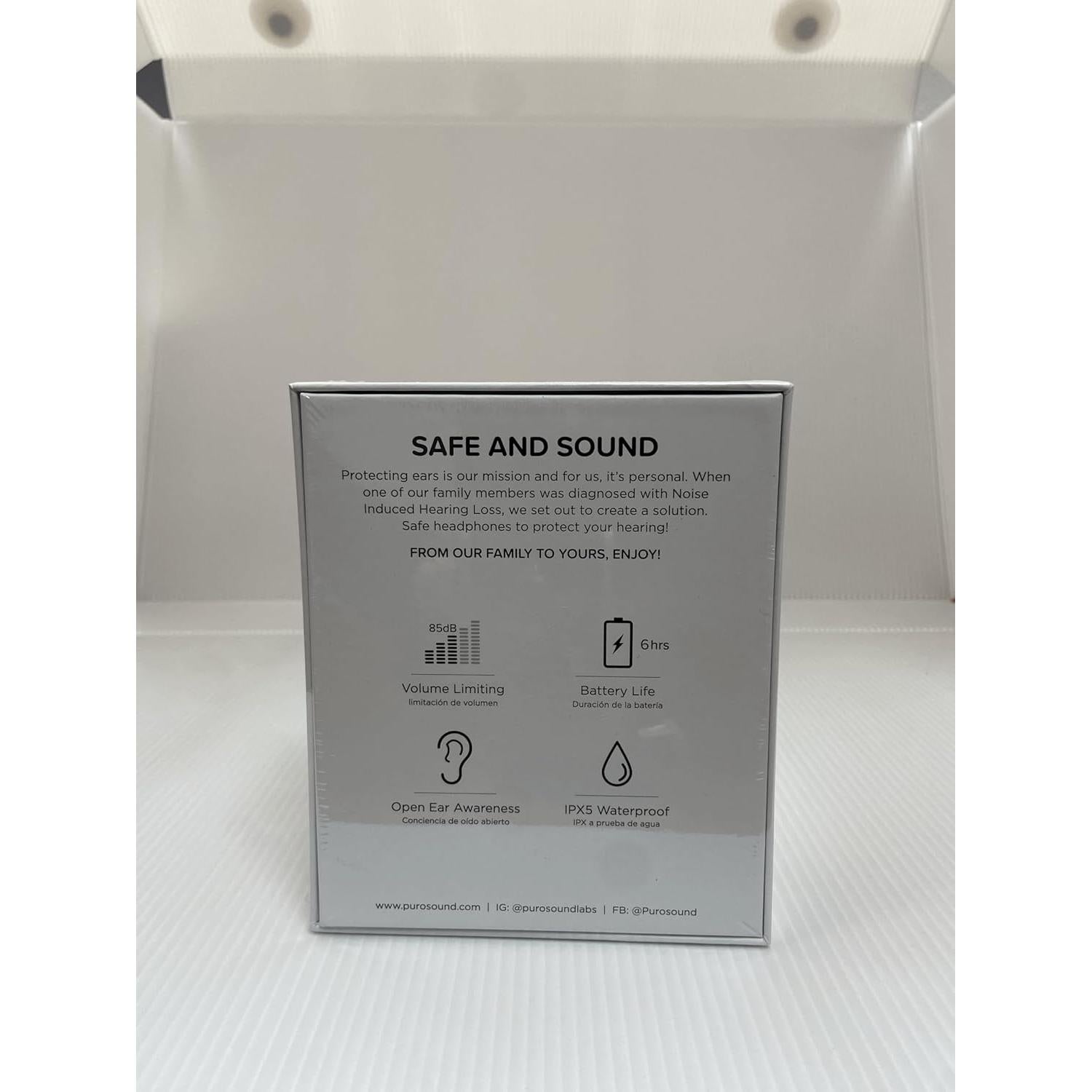 Auriculares Puro Sound Labs PuroFlex-Kids Conducción Ósea Bluetooth 5.3