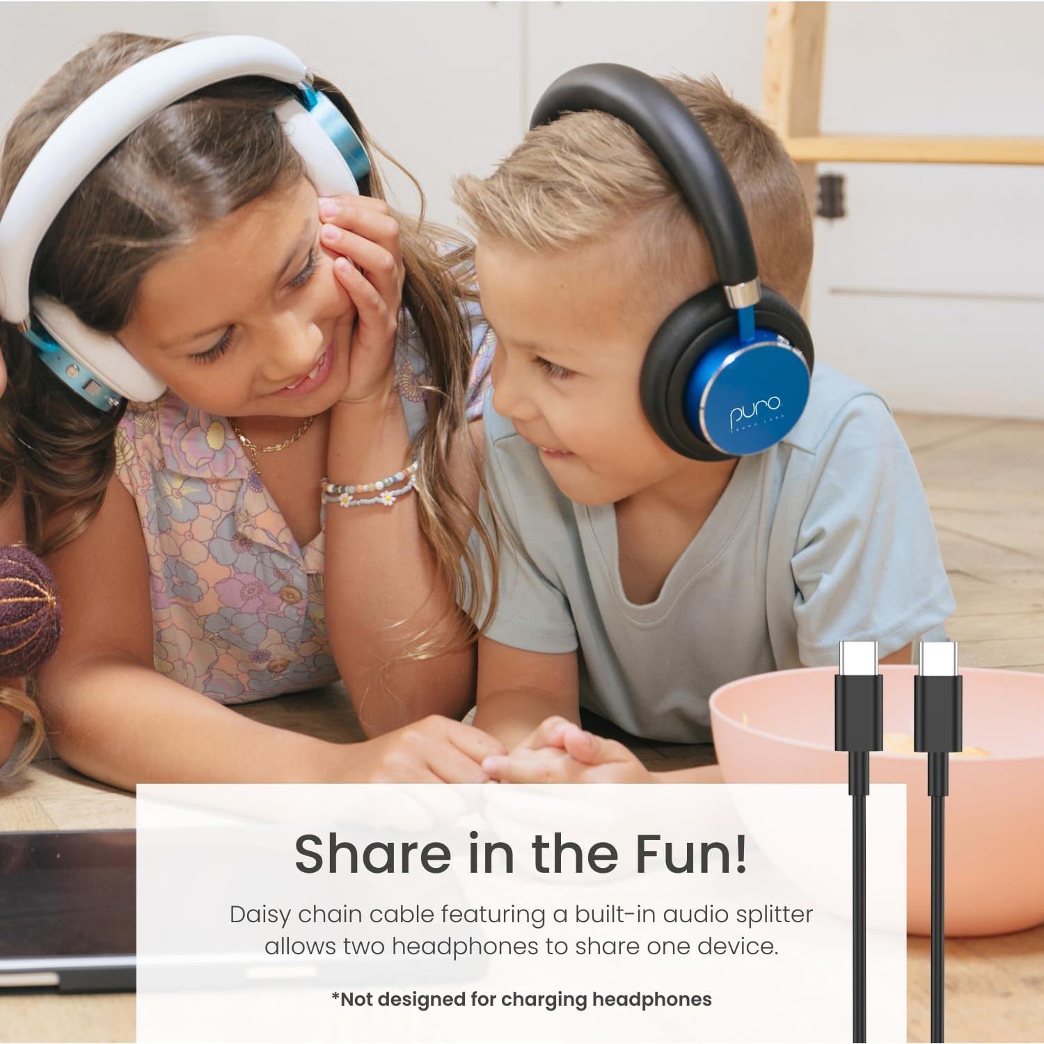 Auriculares Bluetooth Puro Sound Labs BT2200 Plus Niños Azul