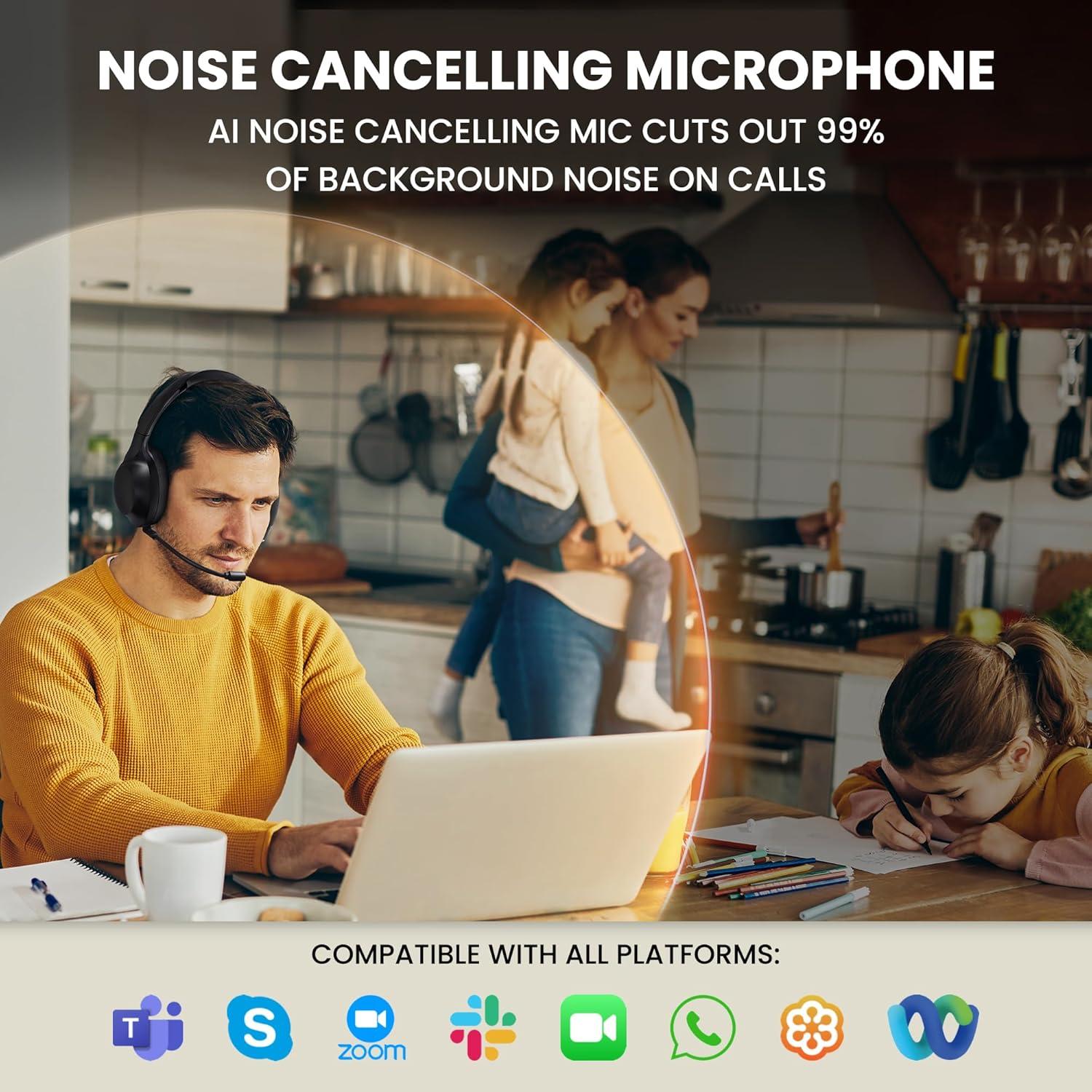 Auriculares Bluetooth Back Bay Audio ClearCall 70 - 45h Batería