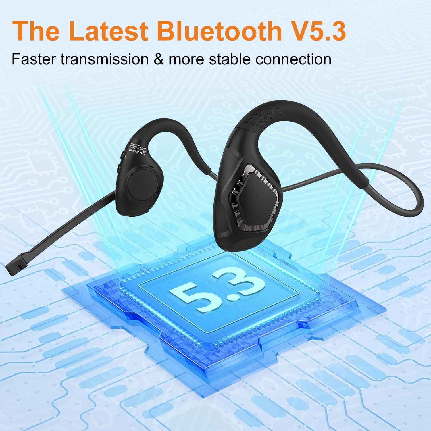 Auricular Bluetooth 5.3 Golvery G2 Inalámbrico con Micrófono