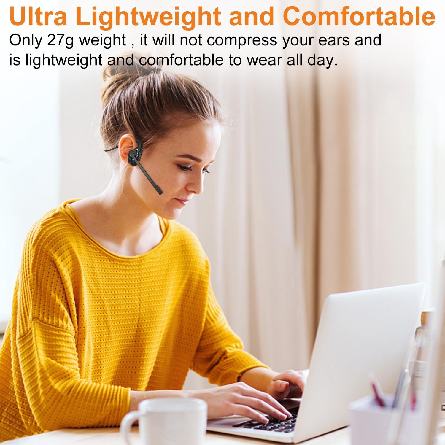 Auricular Bluetooth 5.3 Golvery G2 Inalámbrico con Micrófono