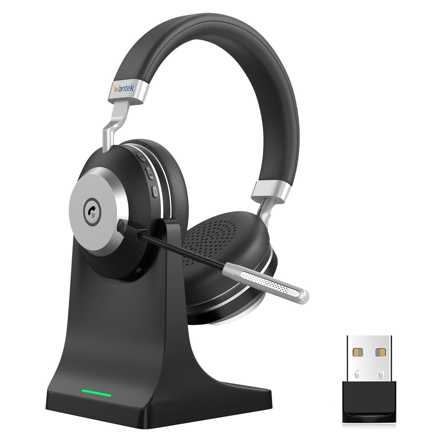 Auricular Inalámbrico Wantek BT-88 con Micrófono - 60 Horas