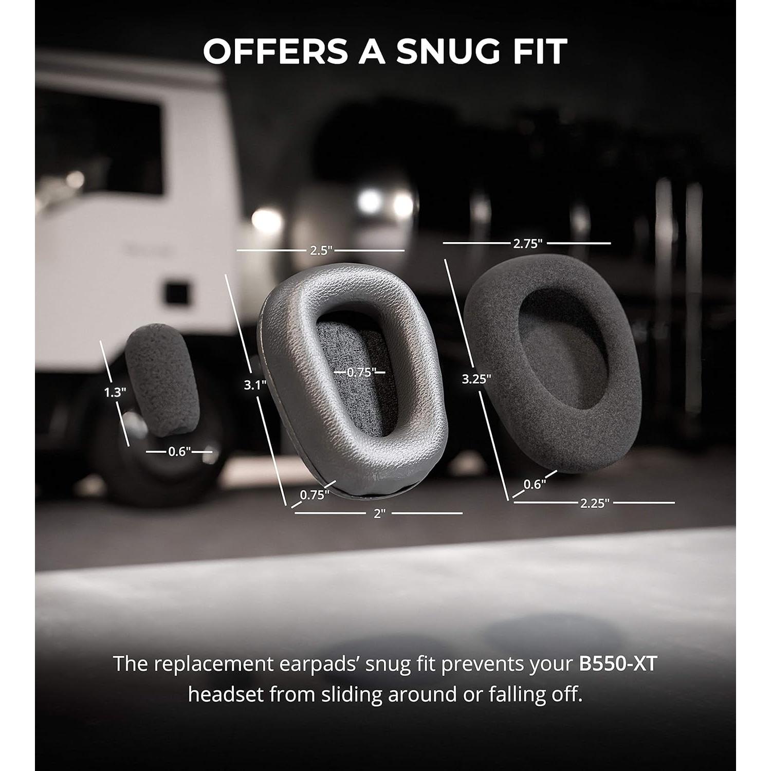 Kit de Almohadillas y Filtros Blucoil EPMC-B550XT para Auriculares BlueParrott B550-XT