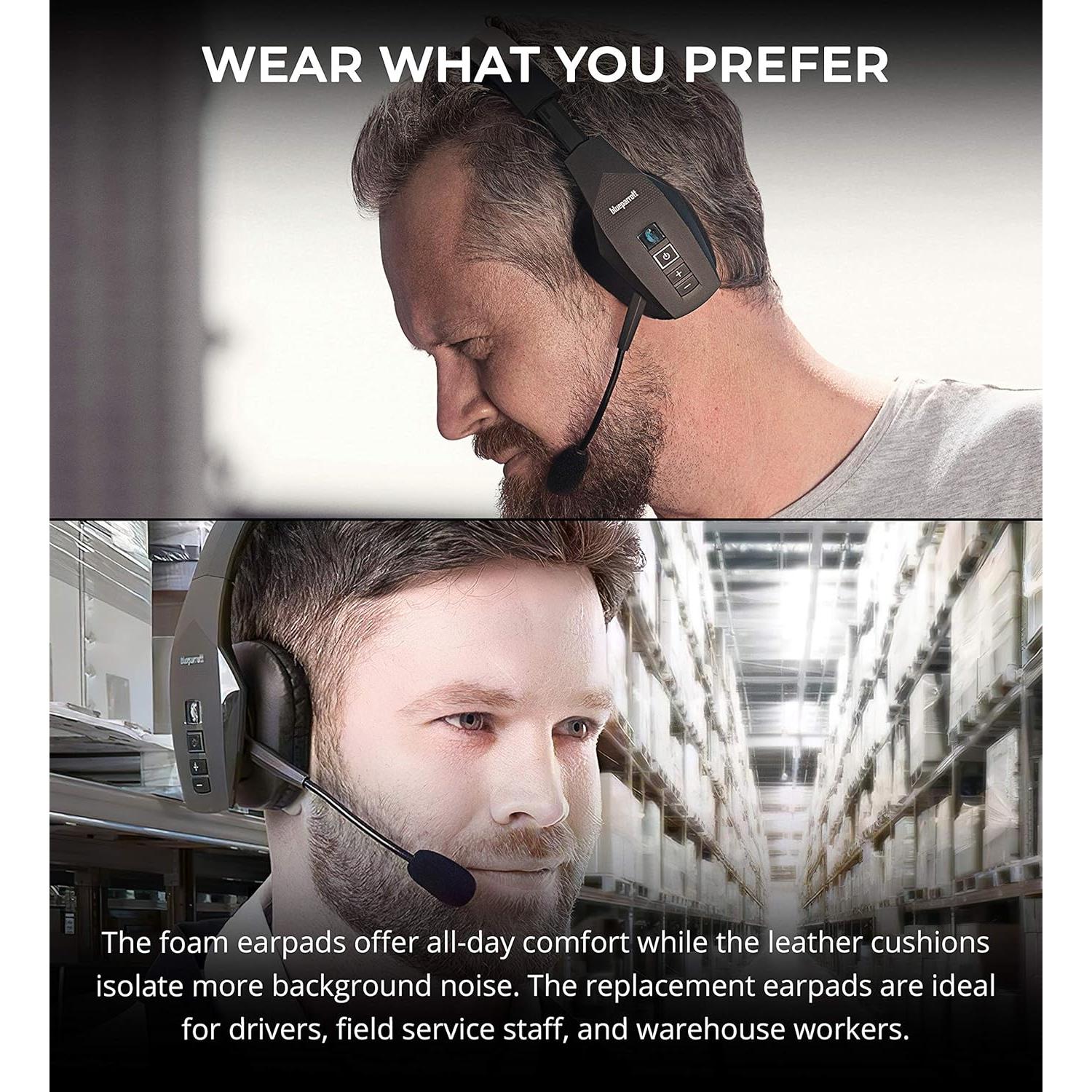 Kit de Almohadillas y Filtros Blucoil EPMC-B550XT para Auriculares BlueParrott B550-XT