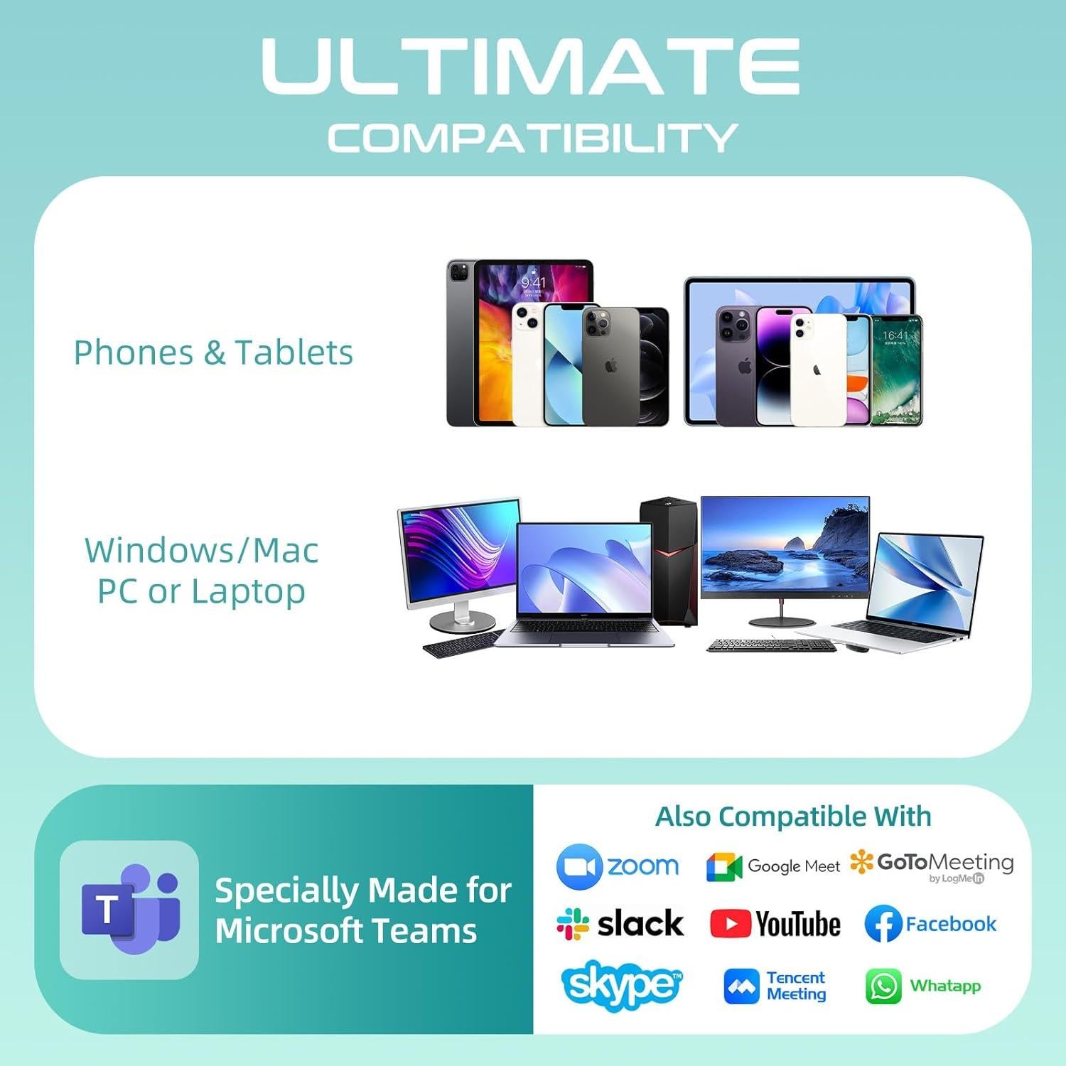 Auricular Bluetooth Inalámbrico Herloreen BHK30 con Estuche de Carga