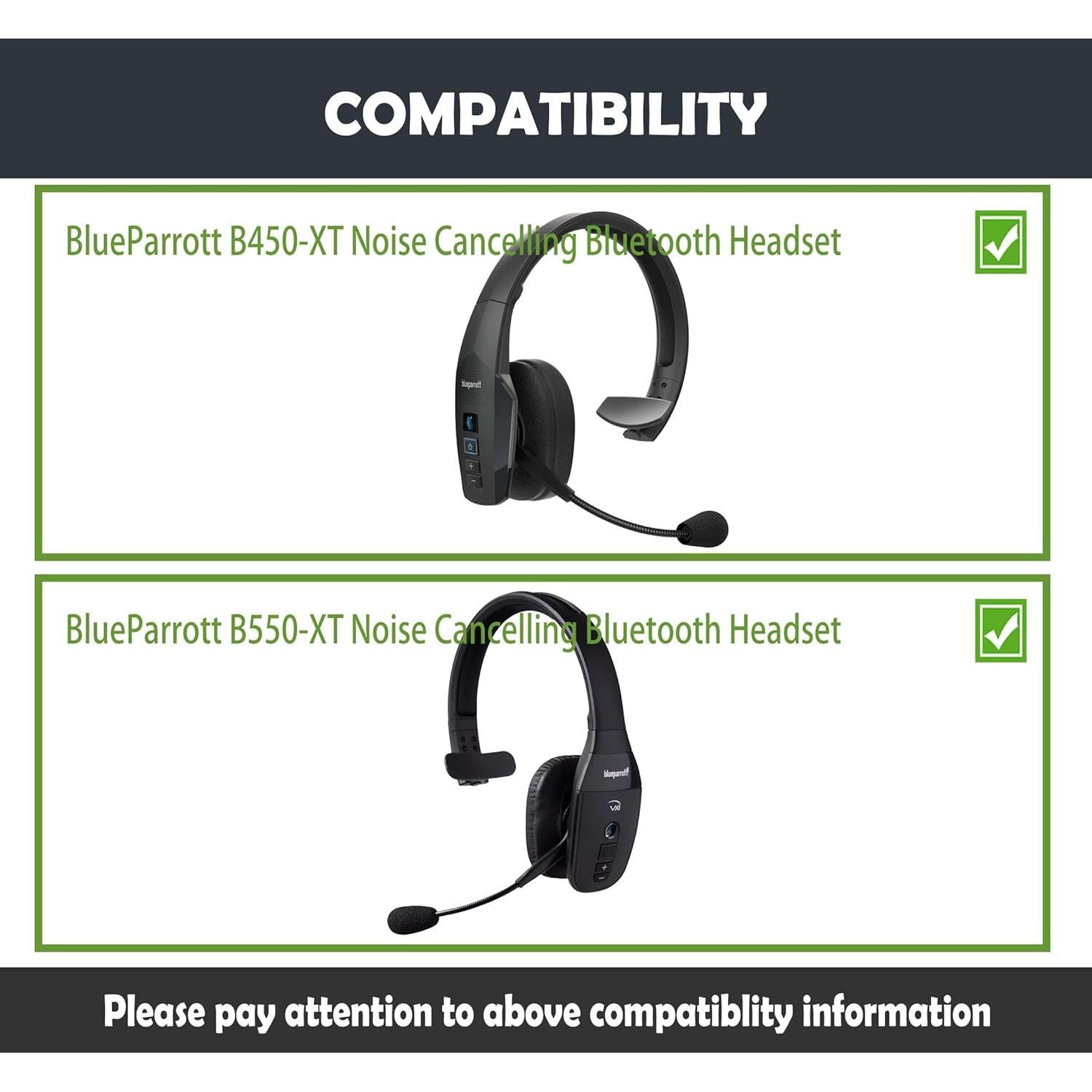 Almohadillas de Repuesto BlueParrott B450-XT/B550-XT Transpirables