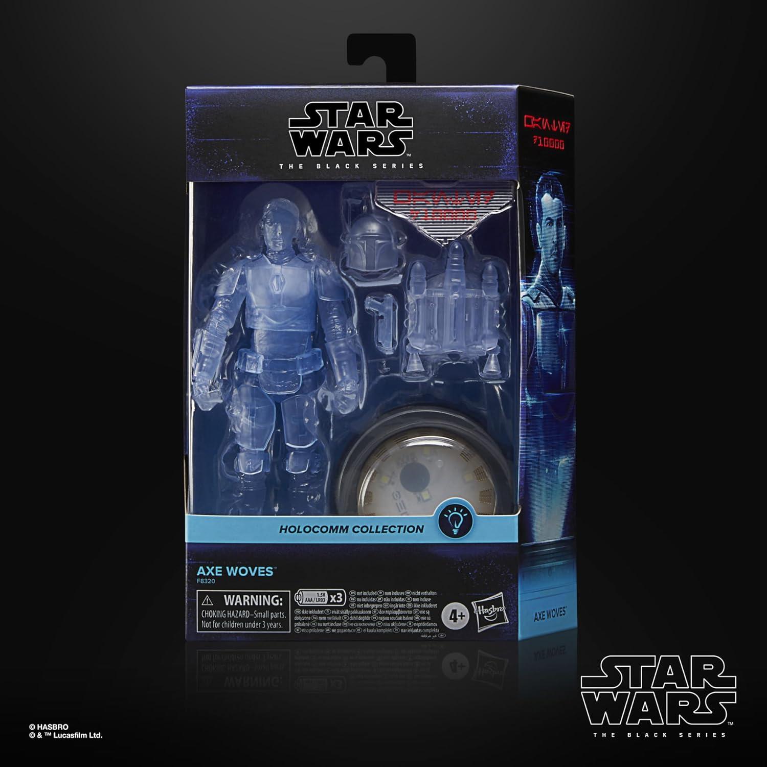 Figura de Acción Star Wars Axe Woves 15 cm con Holopuck