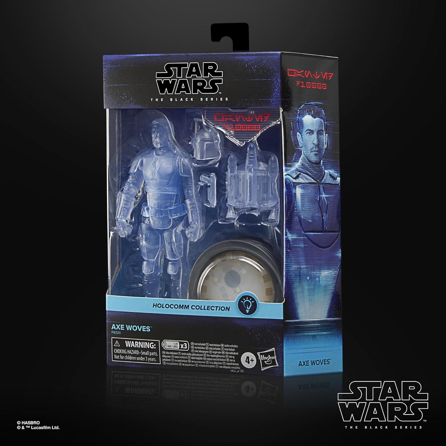 Figura de Acción Star Wars Axe Woves 15 cm con Holopuck