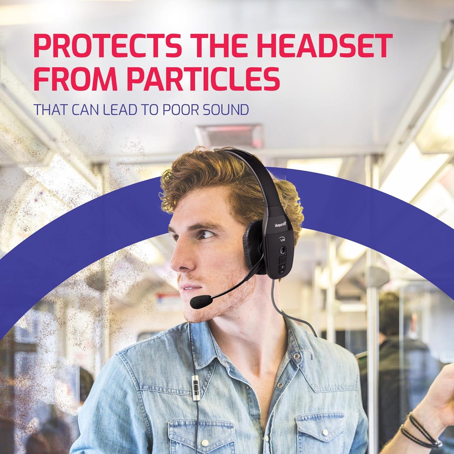 Kit de Almohadillas de Reemplazo BlueParrott B450-XT - 8 Piezas