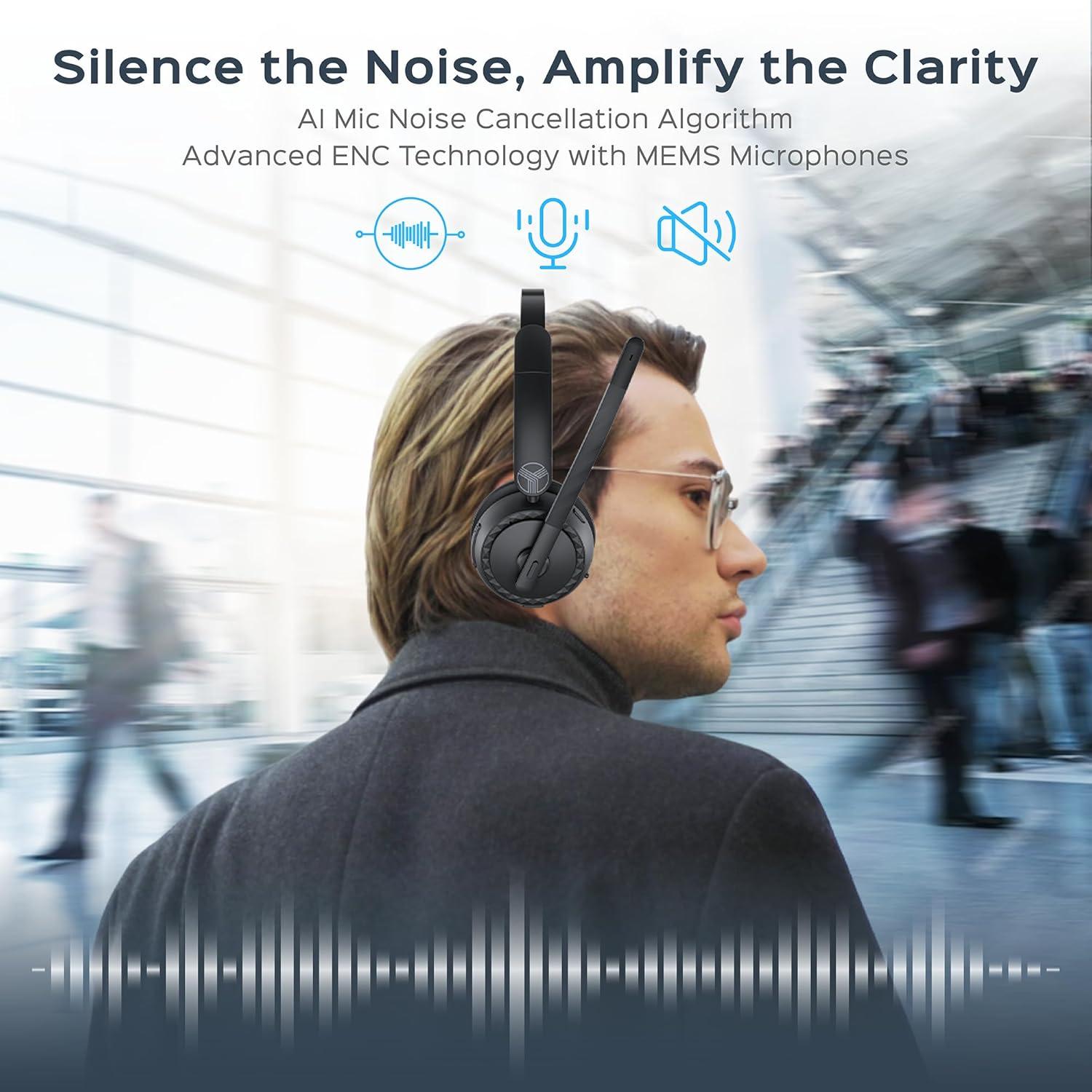 Auriculares Inalámbricos TREBLAB C7-Pro Bluetooth 5.3 45H