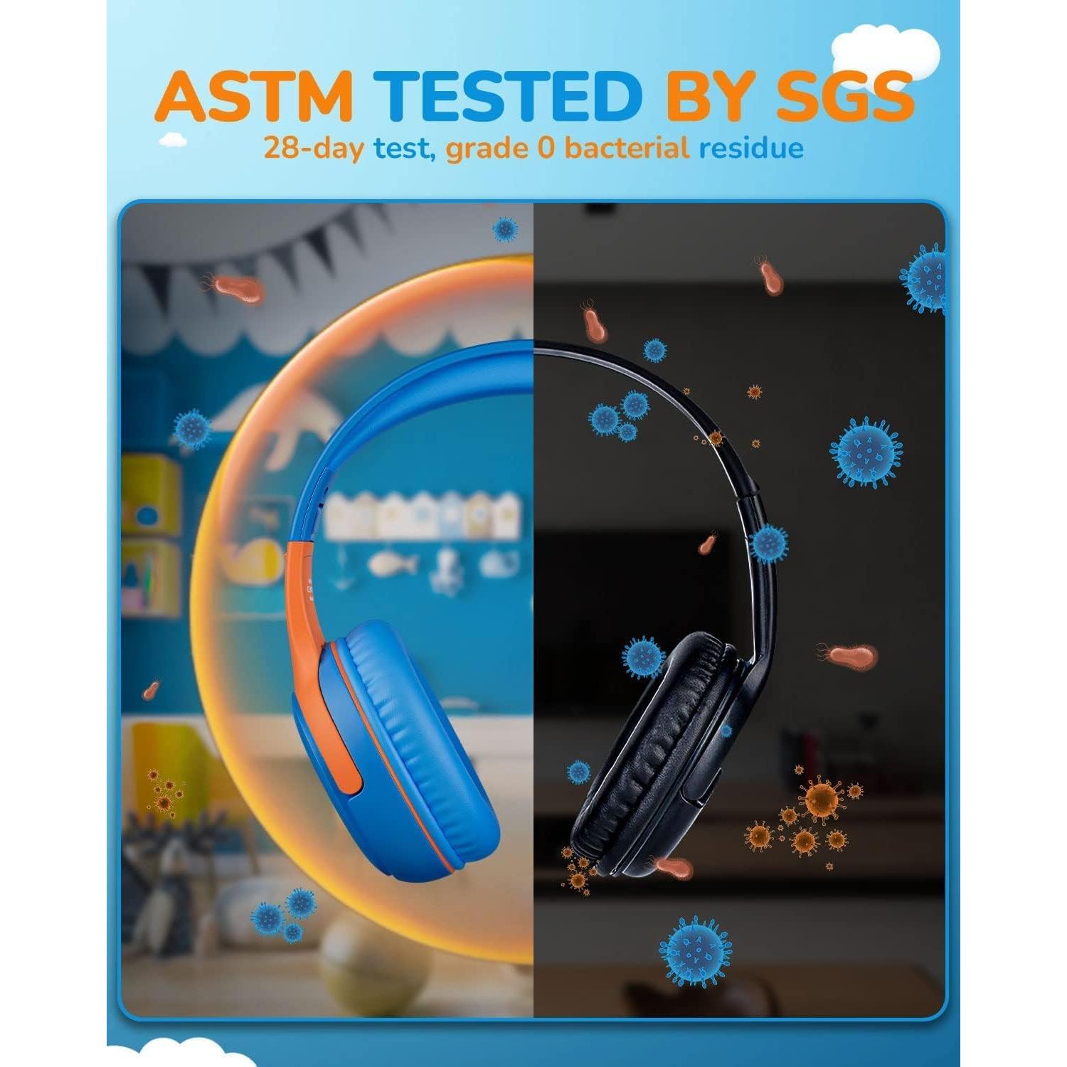 Auriculares para Niños Awatrue AT2 con Micrófono 85dB