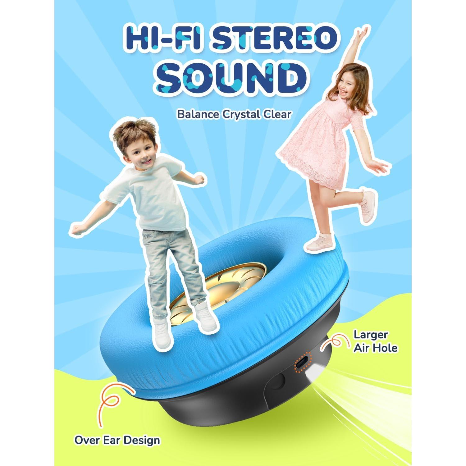 Auriculares Bluetooth iClever BTH18 Niños 43H Volumen Seguro