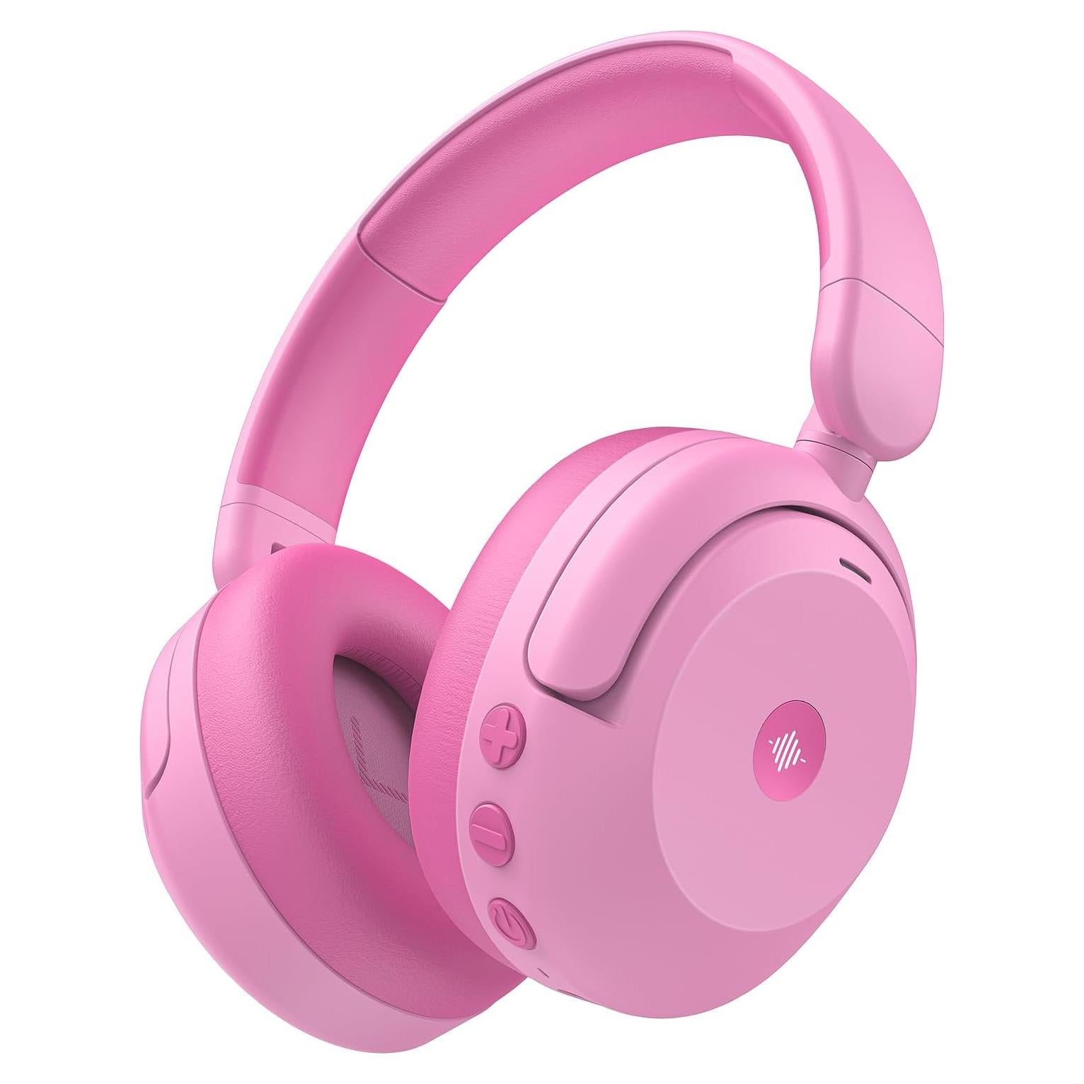 Auriculares Inalámbricos iClever BTH20 para Niños Rosa ANC 60H